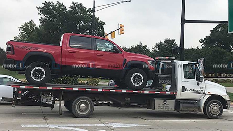 the Ram TRX on the Street tests
